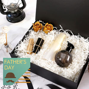 <b>Gift</b> <b>Box</b> Customize Size Black <b>Gift</b> <b>Box</b> with Lid, <b>Large</b> <b>Gift</b> <b>Box</b>, Magnetic <b>Gift</b> Groomsman <b>Box</b> Matte Black - Product Image 2