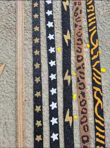 Hermosa moda lindo estilo INS guitarra bolso monedero bolsa Correa tamaño personalizado cadena desmontable acrílico algodón correas para teléfono móvil - Product Image 4