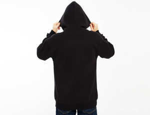 Sudadera con Capucha Personalizada 100% Algodón, 370gsm, Corte Regular, Estilo Urbano, Técnicas de Bordado y Cuentas, Impresión Digital, ODM - Product Image 3