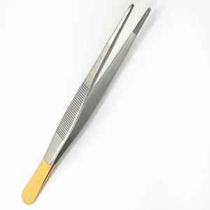 HEXA CARE Pince à dissection manuelle en acier inoxydable de haute qualité Pince à épiler pour pansements et tissus avec mâchoires dentelées pour usage chirurgical - Product Image 1