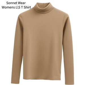 Womens Soft Knit Long Sleeve Slim Fit Pullover <b>Top</b> - Product Image 6
