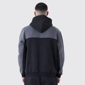Conjunto de dos piezas con logotipo personalizado, jersey de peso pesado con hombros descubiertos de 500 GSM, chándal para correr, ropa de calle, chándal para hombre para el invierno - Product Image 3