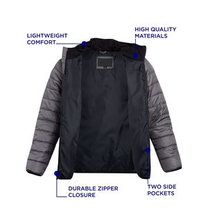 Ventes en gros de vestes matelassées d'hiver pour hommes et femmes, chaudes, en toile, anti-UV, pour l'extérieur, ODM - Product Image 5