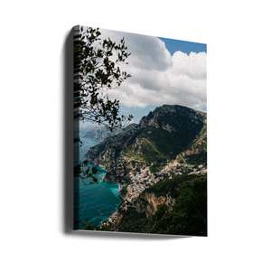 Positano Italy Canvas Support Base <b>with</b> Digital <b>Printing</b> - Product Image 4