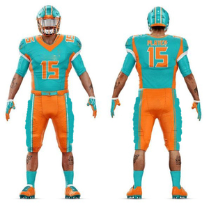 Ropa de calle personalizada camiseta de Jersey sublimada bordada Boxy Rugby deportes Jersey diseño personalizado su propia camiseta de fútbol americano - Product Image 1