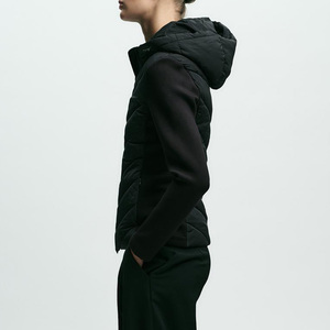 Veste à bulle à capuche coupe ajustée personnalisée pour femmes Vestes bouffantes avec patch privé respirant d'apparence de qualité supérieure Matériau de haute qualité - Product Image 5