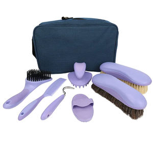 Factory Wholesale Custom Logo 7 in 1 <b>Horse</b> Tool <b>Kit</b> <b>Horse</b> Brush <b>Horse</b> <b>Grooming</b> <b>Kit</b> - Product Image 2