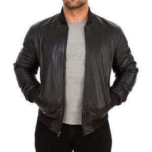 Venta al por mayor 2025 último estilo chaqueta de cuero genuino a prueba de viento e impermeable para hombres cuello con capucha nueva temporada Invierno superventas - Product Image 3