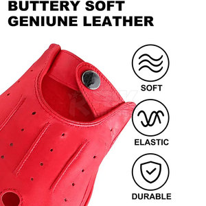Gants de conduite confortables, de bonne qualité, en matériau souple, design léger, style flexible pour la conduite 2026 - Product Image 4