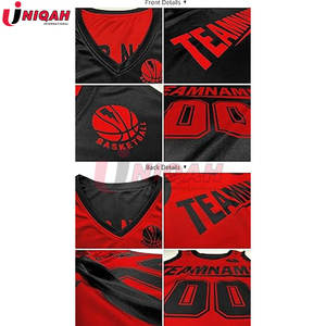 Maillot de basket-ball réversible personnalisé de qualité supérieure Polyester athlétique uniforme vierge hommes jeunes joueurs XS imprimé nom numéro équipe - Product Image 6