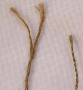 Carrete de hilo de yute trenzado de color natural para embalaje Cuerda de yute - Product Image 4