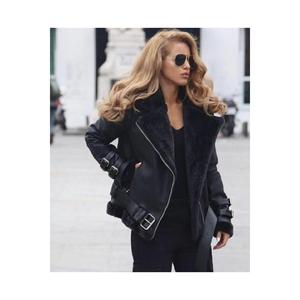 Nuova stagione cappotto lungo in finta pelle Oversize