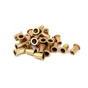 สลักเกลียวทองเหลืองแบบตรงสำหรับข้อต่อเกลียวที่แข็งแรงใช้ในอุตสาหกรรม - Product Image 3