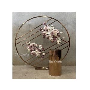 Fondo de diseño extremadamente bueno Fondo de color oro rosa de hierro hecho a mano para uso en decoración interior y exterior - Product Image 5