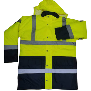 Vestes de sécurité pour travaux d'hiver 2025, construction, agent de sécurité, ingénieur, coupe-vent et imperméables avec logo personnalisable réfléchissant - Product Image 1