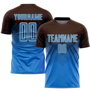 Camiseta de fútbol para hombre, camiseta de fútbol transpirable de ajuste personalizado, uniforme ligero que absorbe la humedad para partidos de rendimiento atlético - Product Image 3