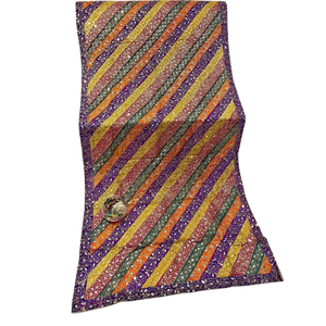 Antique Indian Banjara Tribal Handmade <b>Shawls</b> Women Fancy <b>Embroidered</b> Floral Pattern Mirror & Gotta Work Long Scarves & <b>Shawls</b> - Product Image 3