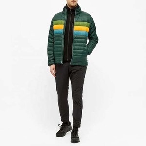 Vente en gros de vestes rembourrées d'hiver pour hommes, rembourrées en coton, surdimensionnées, décontractées, rembourrées, pour hommes, veste à bulles réversible, logo personnalisé imprimé - Product Image 4