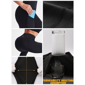 5 Pack Plus Size Super Soft Casual 100% Cotton Breathable Mid-Waisted Tummy Control No See Workout Yoga Running Pants - Product Image 5