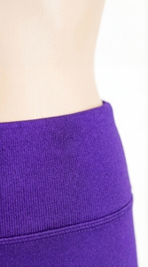 Leggings Deportivos Morados de Cintura Alta para Mujer, Pantalones de Yoga de Compresión Personalizados OEM - Product Image 6