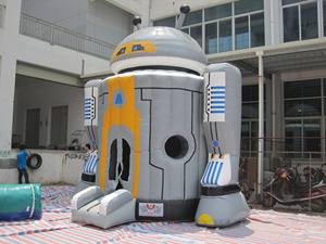 Casa Inflable de Robot para que los Niños se Jueguen y se Diviertan - Product Image 4