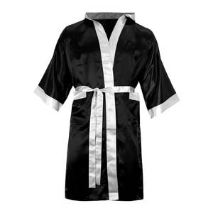 Nueva llegada, último diseño, bata de boxeo con capucha de diseño personalizado para combate de boxeo, bata de boxeo a precio económico. - Product Image 1