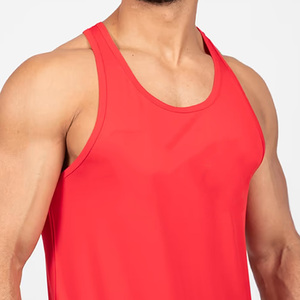 Men's Breathable High Quality Tank Top Unique Round Neck Design with Breathable Fabric Gym <b>Singlet</b> for <b>Running</b> Printed - Product Image 4