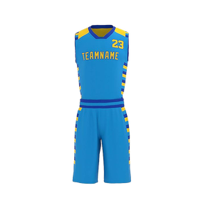 OEM Vente de gros Maillot de basket-ball personnalisé imprimé par sublimation Maillot de basket-ball de haute qualité - Product Image 3