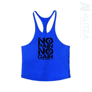 Casual Athletic Men's Tank Top <b>100</b>% Cotton Slim Fit with Custom Event Print High Quality for Bulk Orders Promotions - Product Image 5