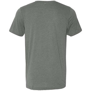 T-shirt à manches courtes Tri-Blend pour homme T-shirt uni en coton 100% coton - Product Image 2