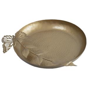 Plateau rond avec finition peinte, design décoratif pour fruits, plateau de salle à manger, design de restaurant et d'hôtel, plateau en fer - Product Image 1