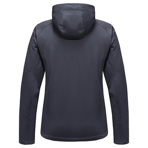 Mens Woolen Hooded Jacket Eco-Friendly Breathable Water Resistant Puffer Full <b>Zip</b> Windproof Winter Front <b>Zip</b> Pocket High Street - Product Image 4