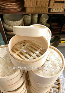 100% เป็นมิตรกับสิ่งแวดล้อมเรือกลไฟไม้ไผ่/ไม้ไผ่เรือกลไฟชุด/มินิหวดไม้ไผ่จาก Eco2go เวียดนาม - Product Image 2