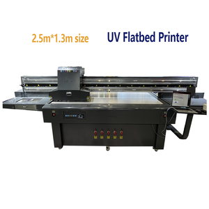 Impresora UV de Cama Plana de 2.5m x 1.3m con Efectos de Barniz Puntual, Aprobada por CE, para Piezas Industriales con Cabezal de Impresión Ricoh - Product Image 1