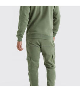 Summer <b>Men's</b> Casual Street Wears <b>Suit</b> Solid Color 2 Piece Set Tracksuit Jogger Wear <b>Men</b> Tracksuits - Product Image 2