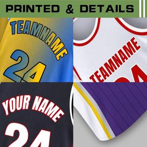 Uniformes de baloncesto personalizados al por mayor camisetas de práctica de Club Juvenil camisetas de baloncesto transpirables originales de talla grande - Product Image 6