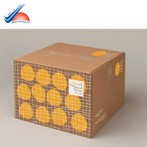 Caja de cartón perforada para frutas-Ventilación mejorada para control de temperatura y retención de frescura-Impresión de caja personalizada - Product Image 2