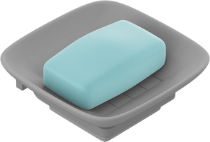 Porte-savon carré étanche pour salle de bain, fixation murale, plateau à savon en acier inoxydable, économiseur de savon pour la maison et l'hôtel - Product Image 2