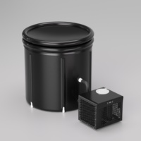 Refroidisseur à eau 1/3HP WiFi App Télécommande Refroidisseur de bain de glace pour la récupération en plongée d'eau froide