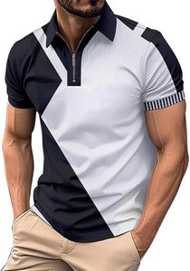 Personalizado de alta calidad para hombres para Polo, lona transpirable, logotipo bordado e impreso personalizado para ropa de negocios informal - Product Image 5