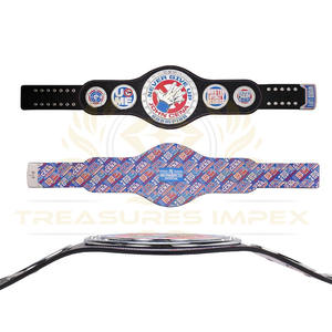 Champion Custom 4mm Tamaño adulto World Heavyweight Wrestling Championship Belt Réplica Unisex Color personalizado - Product Image 5