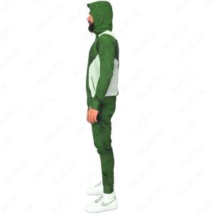 Conjunto de pantalones y Sudadera con capucha de gran tamaño para hombre, trajes de joggers estampados con cuello encapuchado para invierno - Product Image 4