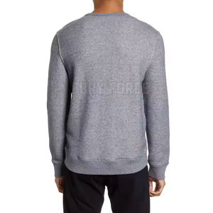 Sweatshirts de haute qualité pour hommes OEM Solid Pattern Casual Design Winter Style Wholesale Derniers sweatshirts - Product Image 3