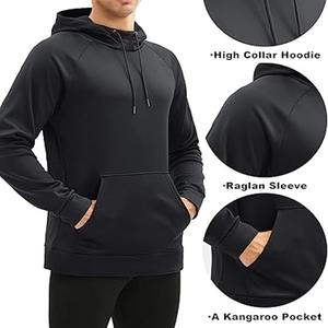 เสื้อฮู้ดผู้ชายน้ำหนักเบาใส่สบายมีฮู้ดสำหรับผู้ชายชุดเดรสกีฬา - Product Image 5