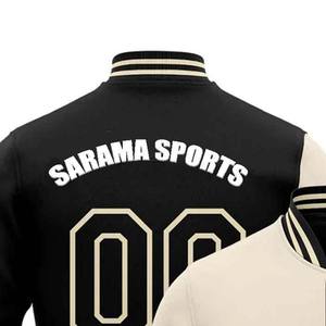 Custom Chenille Patches Embroidery Stylish Formal Front Letterman Varsity College <b>Baseball</b> <b>Jacket</b> <b>Men</b> - Product Image 5