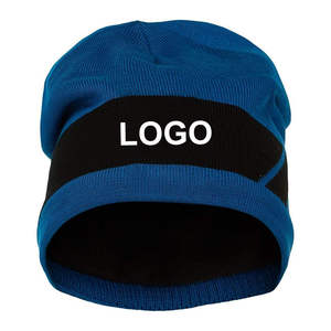 Créez votre propre bonnet d'hiver chaud, bonnet tricoté personnalisé, casquettes avec logo personnalisé, bonnets jacquard pour hommes et femmes, doux - Product Image 4