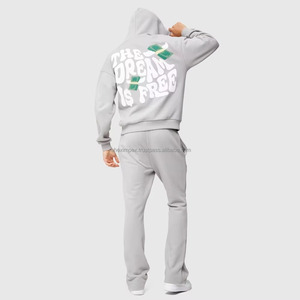 Conjunto de chándal polar de invierno unisex Top corto cálido y corredores con diseño personalizado de diamantes de imitación, traje de dos piezas de color sólido - Product Image 5