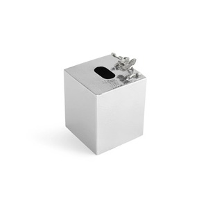 Boîte à mouchoirs en métal taille moyenne maison et hôtel Ware meilleure qualité élégant porte-serviettes de salle de bain accessoire de vaisselle élégant - Product Image 2