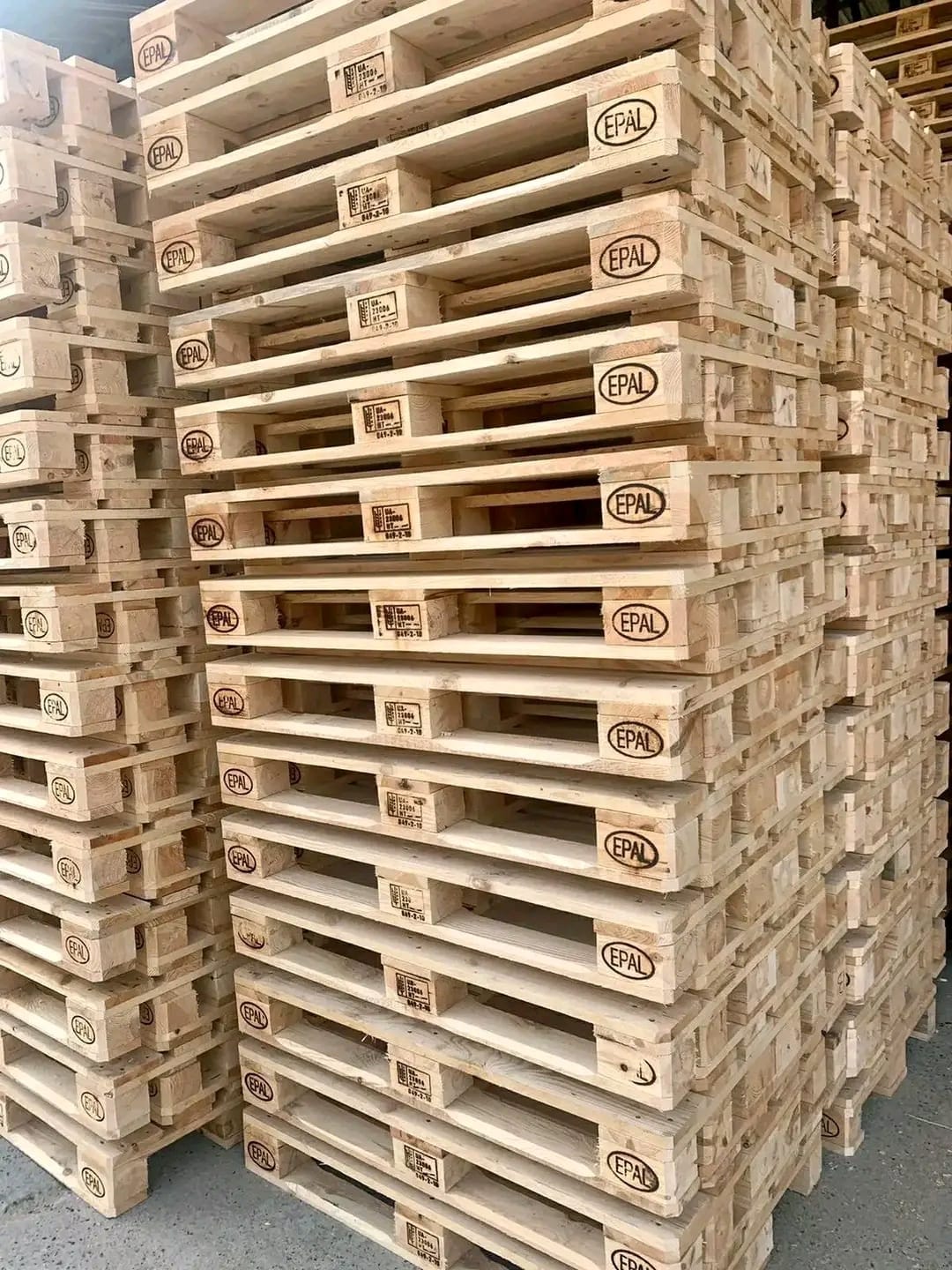 ใช้พาเลท epal ยูโร