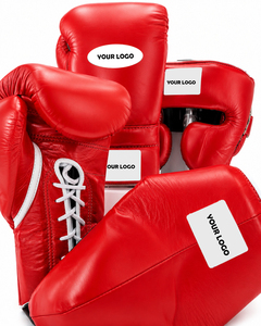 Professional <b>Moisture</b> Wicking Full Finger Winning Boxing Set Top Quality Brand New Genuine Leather Winning Boxing <b>Gloves</b> Set - Product Image 1